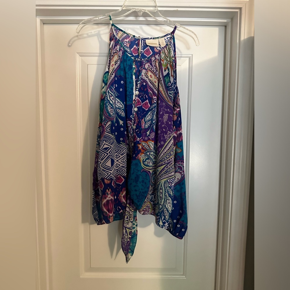 Chico’s Cold Shoulder Top